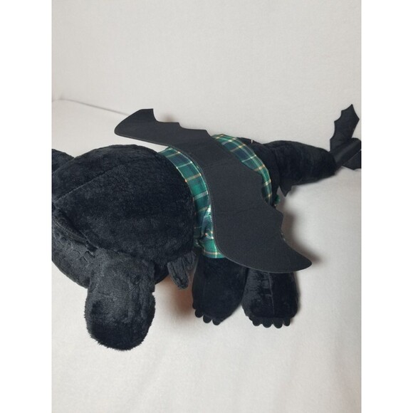 Build-A-Bear How to Train Your Dragon Black Dragon Toothless with Clothing 17 in - Picture 6 of 10
